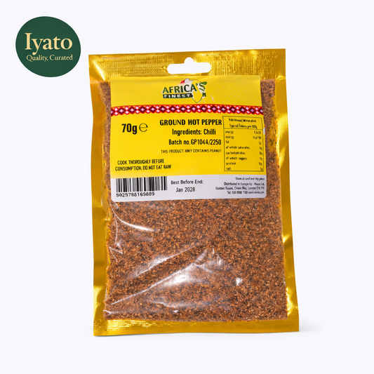 Africa's Finest Ground Hot Pepper 70g